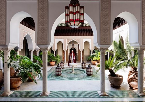 מלון לה ממוניה המפורסם במרוקו, הוכתר במלון הטוב בעולם בשנת 2015